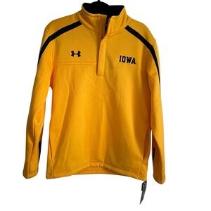 Iowa Hawkeyes quarter zip pullover fleece E